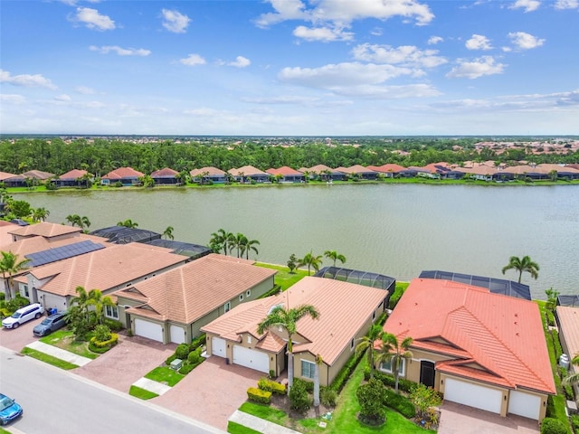222 Toscavilla Blvd, Nokomis, FL 34275 - aerial perspective of suburban area with a large body of water