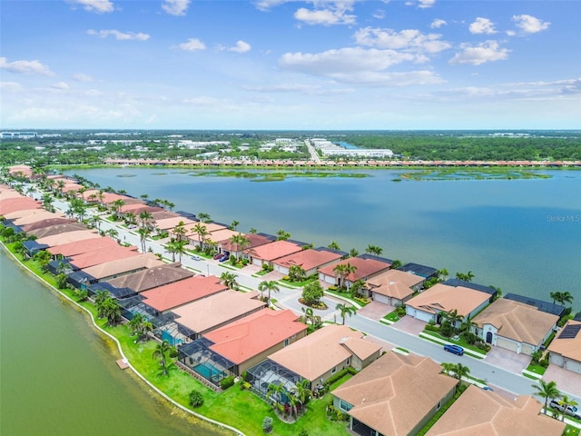 222 Toscavilla Blvd, Nokomis, FL 34275 - aerial perspective of suburban area featuring a nearby body of water