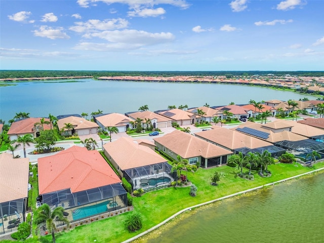 222 Toscavilla Blvd, Nokomis, FL 34275 - aerial view of residential area featuring a nearby body of water