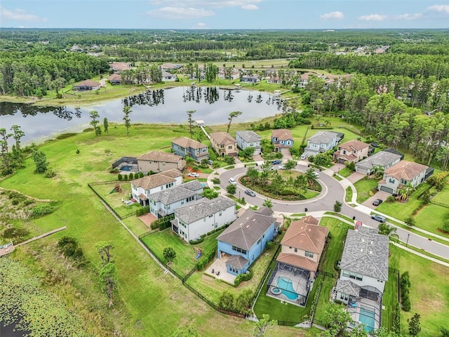 19191 Pease Pl, Lutz, FL 33558 - aerial overview of property's location featuring a nearby body of water and nearby suburban area
