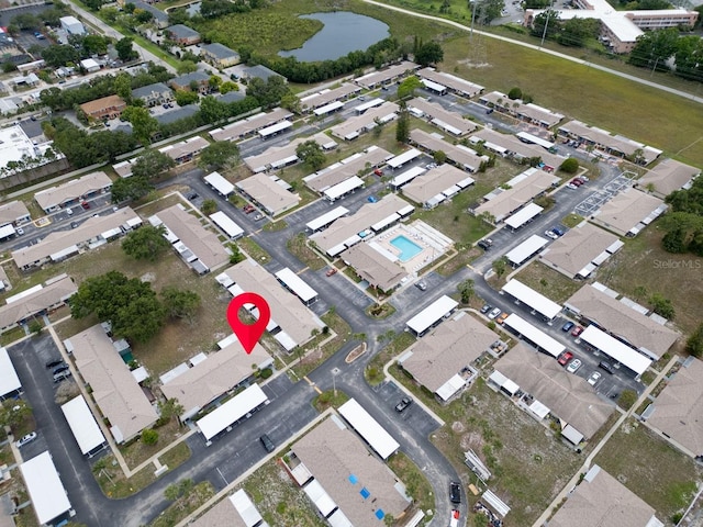 24862 US Highway 19 N Unit 1105, Clearwater, FL 33763 - aerial view of property and surrounding area featuring a large body of water