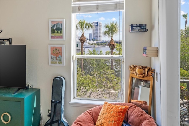 741 Mainsail Dr, Tampa, FL 33602 - sitting room featuring a water view