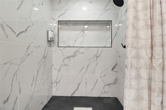 13800 Judy Ave, Hudson, FL 34667 - full bath with a shower with curtain