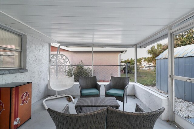 13800 Judy Ave, Hudson, FL 34667 - sunroom / solarium with an outdoor hangout area