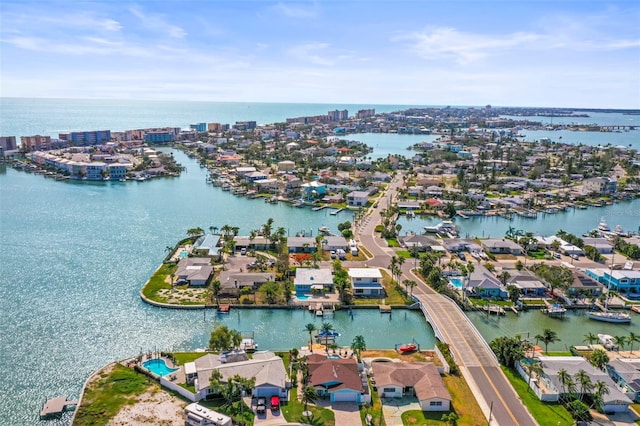 403 Normandy Rd, Madeira Beach, FL 33708 - aerial view of residential area with a nearby body of water