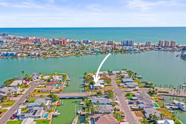 403 Normandy Rd, Madeira Beach, FL 33708 - view of urban area with a large body of water