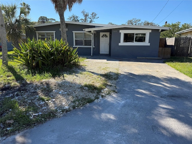 7313 Royal Palm Dr, New Port Richey, FL 34652 - bungalow with stucco siding