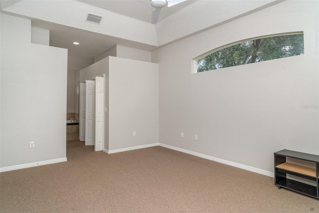 14266 Creek Run Dr, Riverview, FL 33579 - unfurnished bedroom featuring carpet, baseboards, and recessed lighting