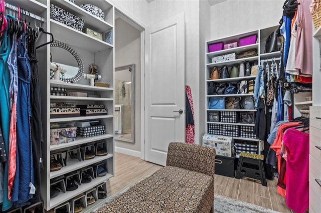 31921 Magna Gulf Loop, San Antonio, FL 33576 - spacious closet with wood tiled floors