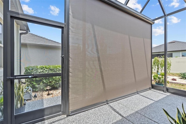 31921 Magna Gulf Loop, San Antonio, FL 33576 - view of unfurnished sunroom