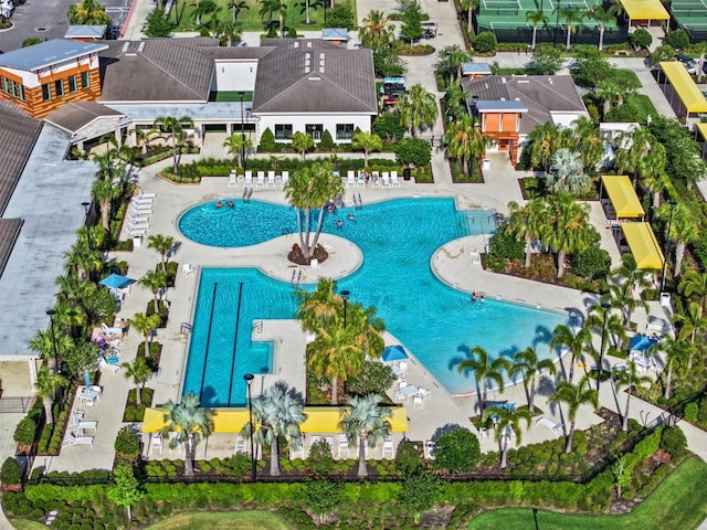 31921 Magna Gulf Loop, San Antonio, FL 33576 - bird's eye view of a pool