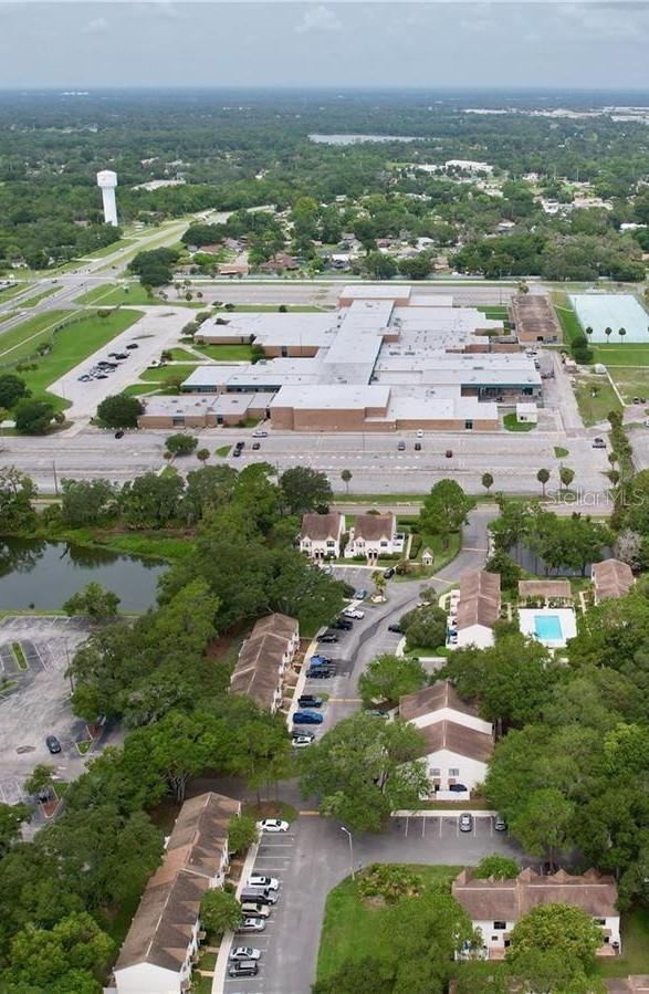 2302 Maki Rd Unit 69, Plant City, FL 33563 - aerial view of property's location with a nearby body of water