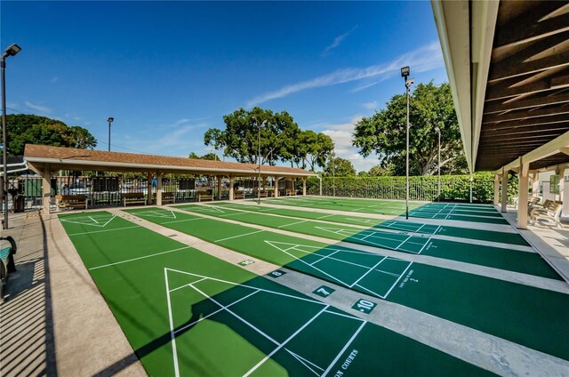 860 Maclaren Dr N Unit A, Palm Harbor, FL 34684 - view of home's community with shuffleboard