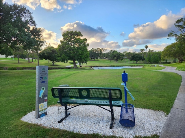 860 Maclaren Dr N Unit A, Palm Harbor, FL 34684 - view of home's community featuring a yard and view of scattered trees