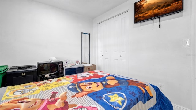 12416 Queensland Ln, Tampa, FL 33625 - bedroom with a closet and baseboards
