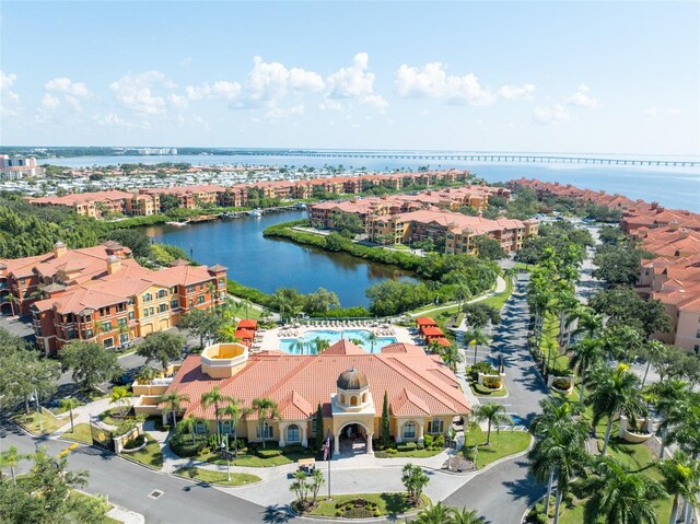 2741 Via Cipriani Unit 934B, Clearwater, FL 33764 - aerial view of a large body of water