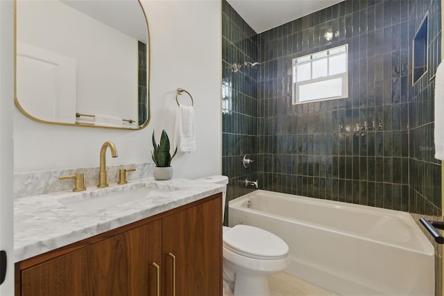 791 44th Ave N, Saint Petersburg, FL 33703 - full bath with toilet, vanity, and  shower combination