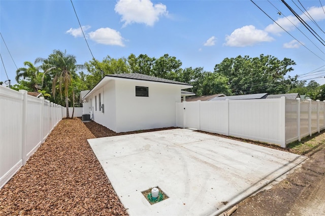 791 44th Ave N, Saint Petersburg, FL 33703 - exterior space featuring a patio area and central AC unit
