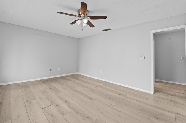 4160 Player Cir Unit 109, Orlando, FL 32808 - unfurnished room featuring a ceiling fan, light wood-type flooring, and baseboards