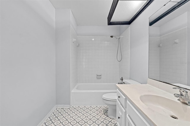 4160 Player Cir Unit 109, Orlando, FL 32808 - full bath with toilet, vanity, and bathtub / shower combination