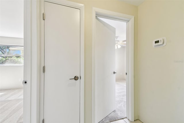5825 Oakhurst Dr, Seminole, FL 33772 - hall featuring light colored carpet