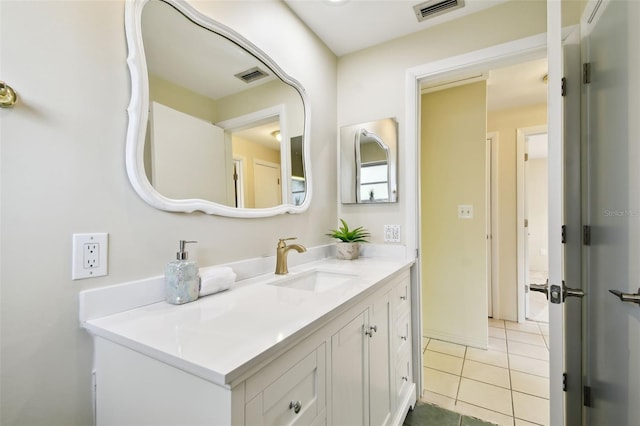 5825 Oakhurst Dr, Seminole, FL 33772 - bathroom featuring vanity and tile patterned floors