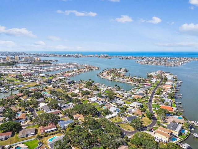 5825 Oakhurst Dr, Seminole, FL 33772 - view of property location featuring a large body of water and nearby suburban area