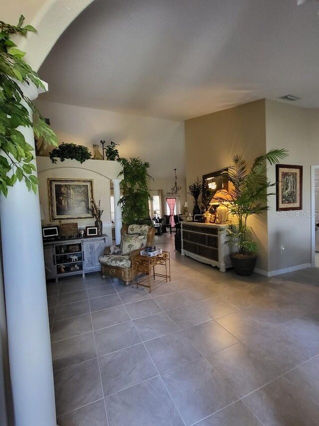 4471 Marsh Harbor Dr, Tavares, FL 32778 - view of tiled living room