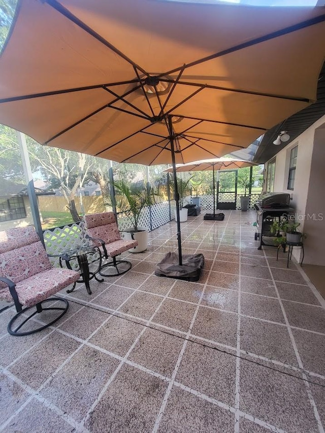 4471 Marsh Harbor Dr, Tavares, FL 32778 - view of patio / terrace with area for grilling