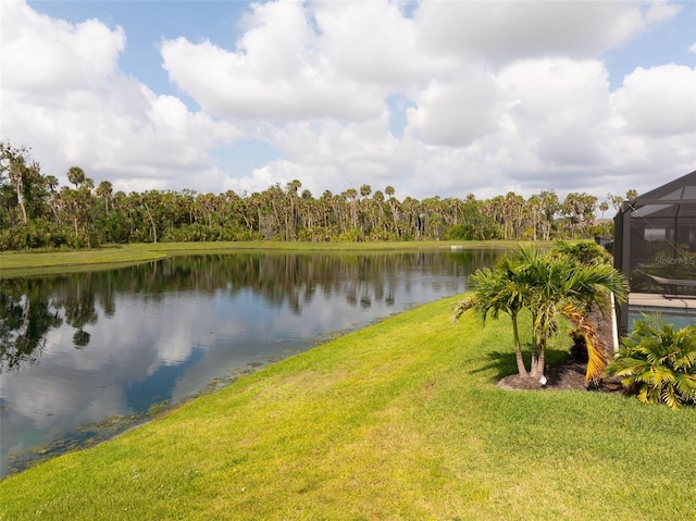 5511 Badini Way, Palmetto, FL 34221 - water view featuring a forest