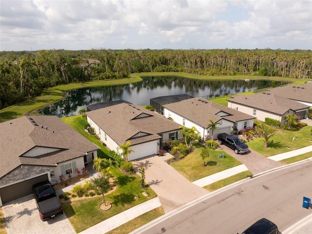 5511 Badini Way, Palmetto, FL 34221 - aerial view of a large body of water and a forest