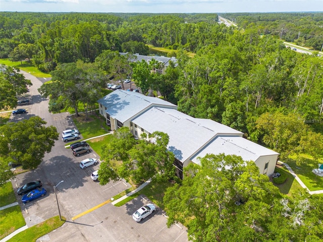 3114 Lake Pine Way Unit G1, Tarpon Springs, FL 34688 - bird's eye view of a heavily wooded area