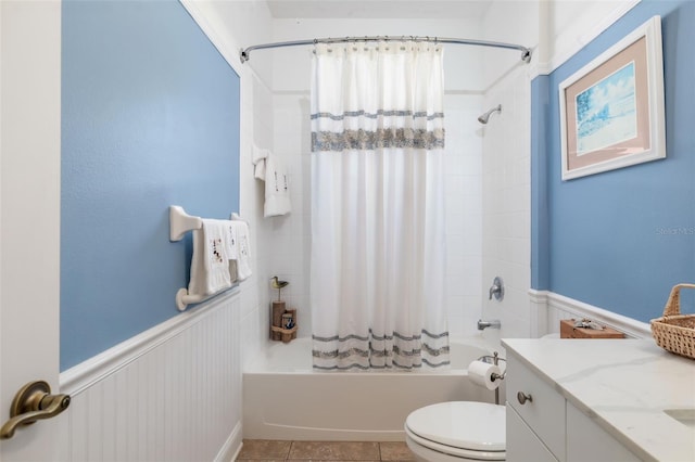 11813 Crawford Parrish Ln, Parrish, FL 34219 - bathroom with toilet, shower / bath combo, and vanity