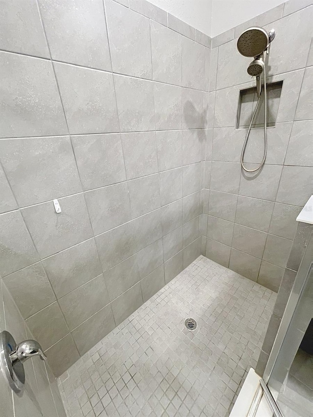13014 Willow Grove Dr, Riverview, FL 33579 - bathroom with a tile shower
