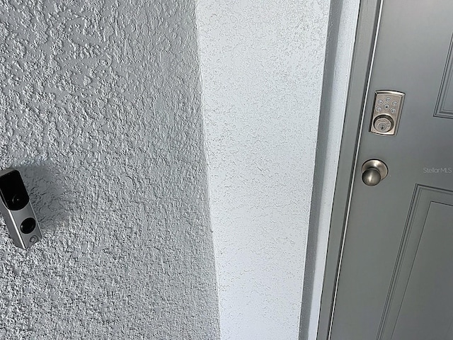 13014 Willow Grove Dr, Riverview, FL 33579 - detailed view of stucco siding