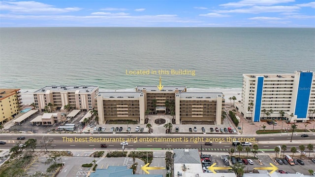 14900 Gulf Blvd Unit 308, Madeira Beach, FL 33708 - drone / aerial view of a large body of water