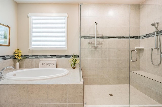 5 Sweetgum Ct N, Homosassa, FL 34446 - full bath with a tile shower and a garden tub