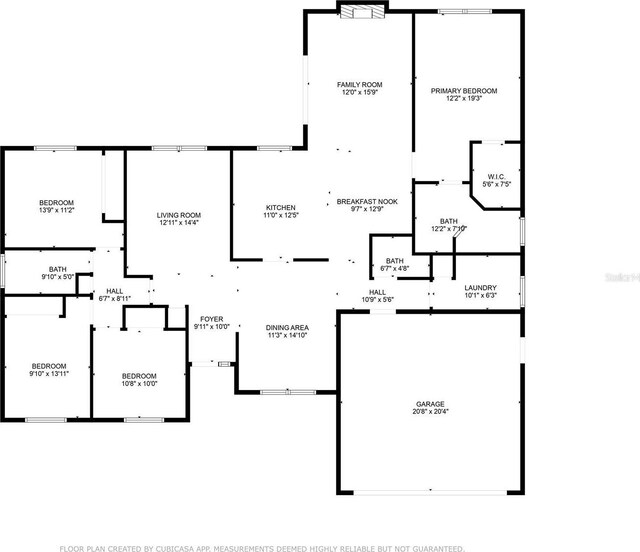 4706 Fox Hunt Dr, Tampa, FL 33624 - floor plan / room layout