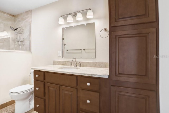 3917 Casaba Loop, Valrico, FL 33596 - bathroom featuring vanity, a shower, and toilet