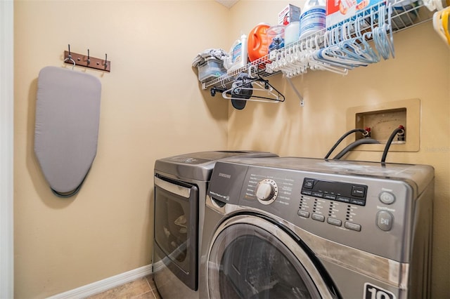 2016 Chelam Way, Brandon, FL 33511 - laundry area featuring washer and dryer and baseboards