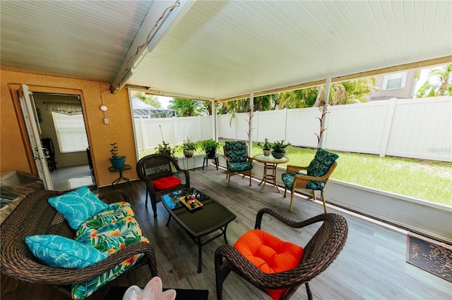 9852 Laurel Ledge Dr, Riverview, FL 33569 - view of sunroom