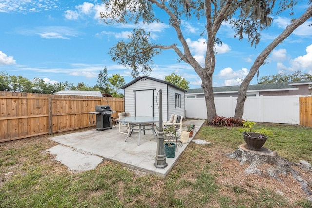 6639 Winding Oak Dr, Tampa, FL 33625 - view of yard with a patio area