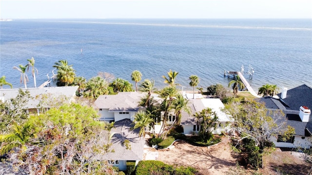 1967 Brightwaters Blvd NE, Saint Petersburg, FL 33704 - aerial view of residential area with a large body of water