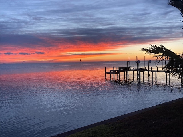 1967 Brightwaters Blvd NE, Saint Petersburg, FL 33704 - dock area with a water view
