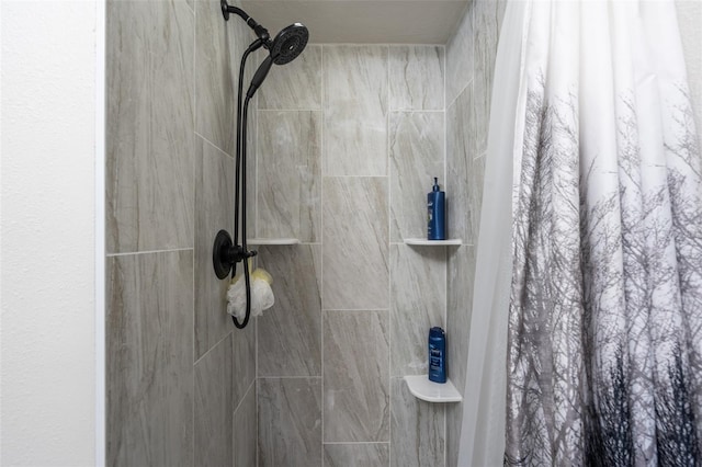 4036 Davit Dr, New Port Richey, FL 34652 - bathroom view of a tile shower