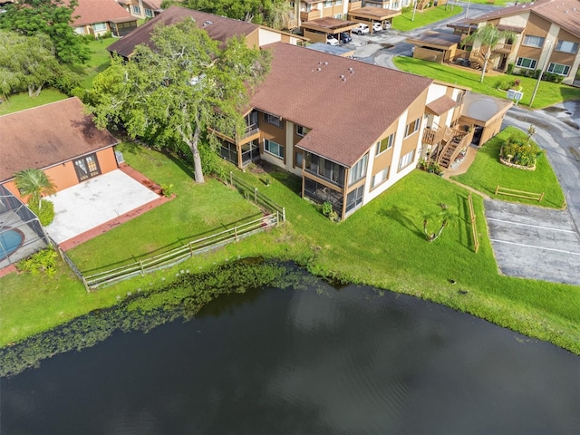 4036 Davit Dr, New Port Richey, FL 34652 - aerial view of residential area with a large body of water