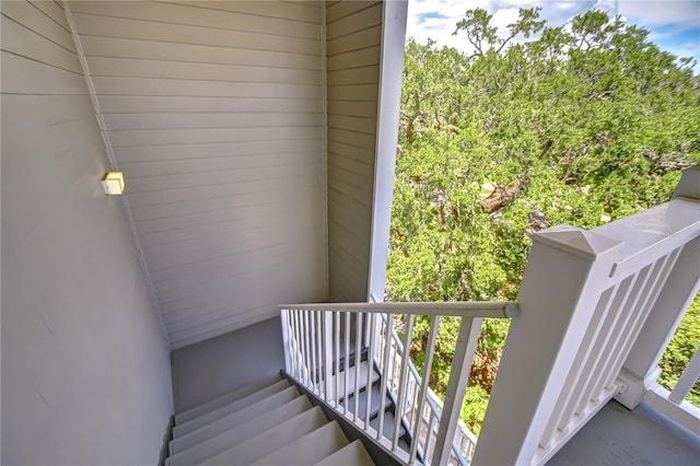 800 S Dakota Ave Unit 429, Tampa, FL 33606 - balcony featuring stairway