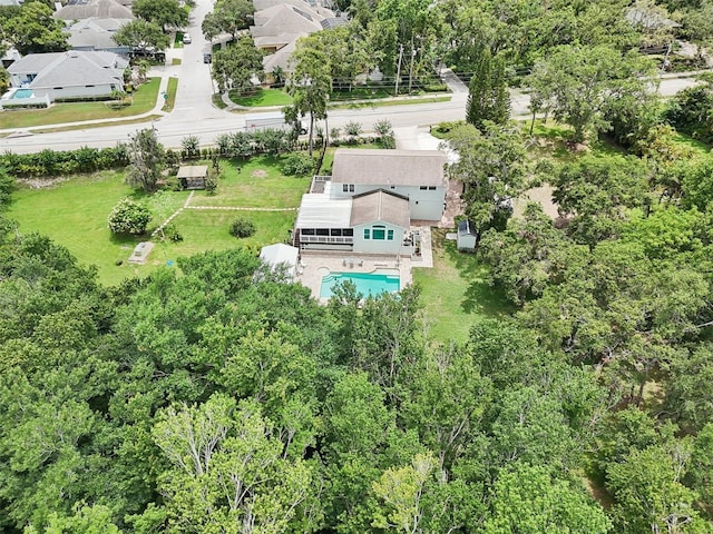 1709 Main St, Safety Harbor, FL 34695 - bird's eye view of a pool
