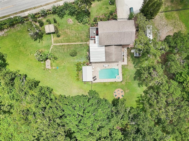 1709 Main St, Safety Harbor, FL 34695 - aerial view of a pool