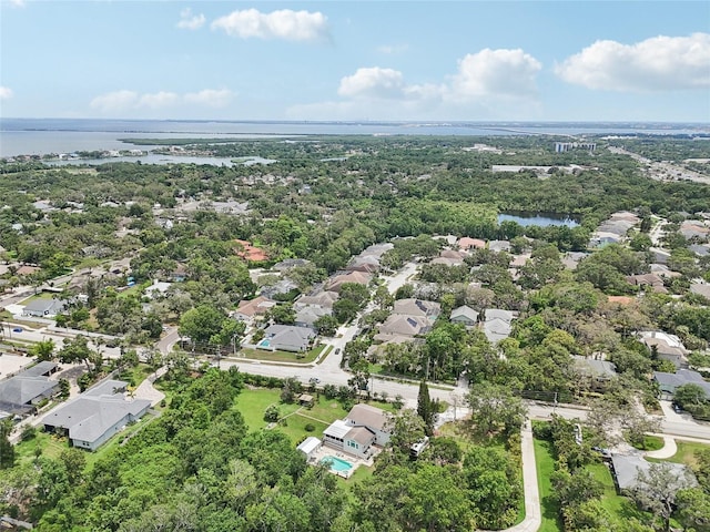 1709 Main St, Safety Harbor, FL 34695 - aerial view of residential area with a large body of water